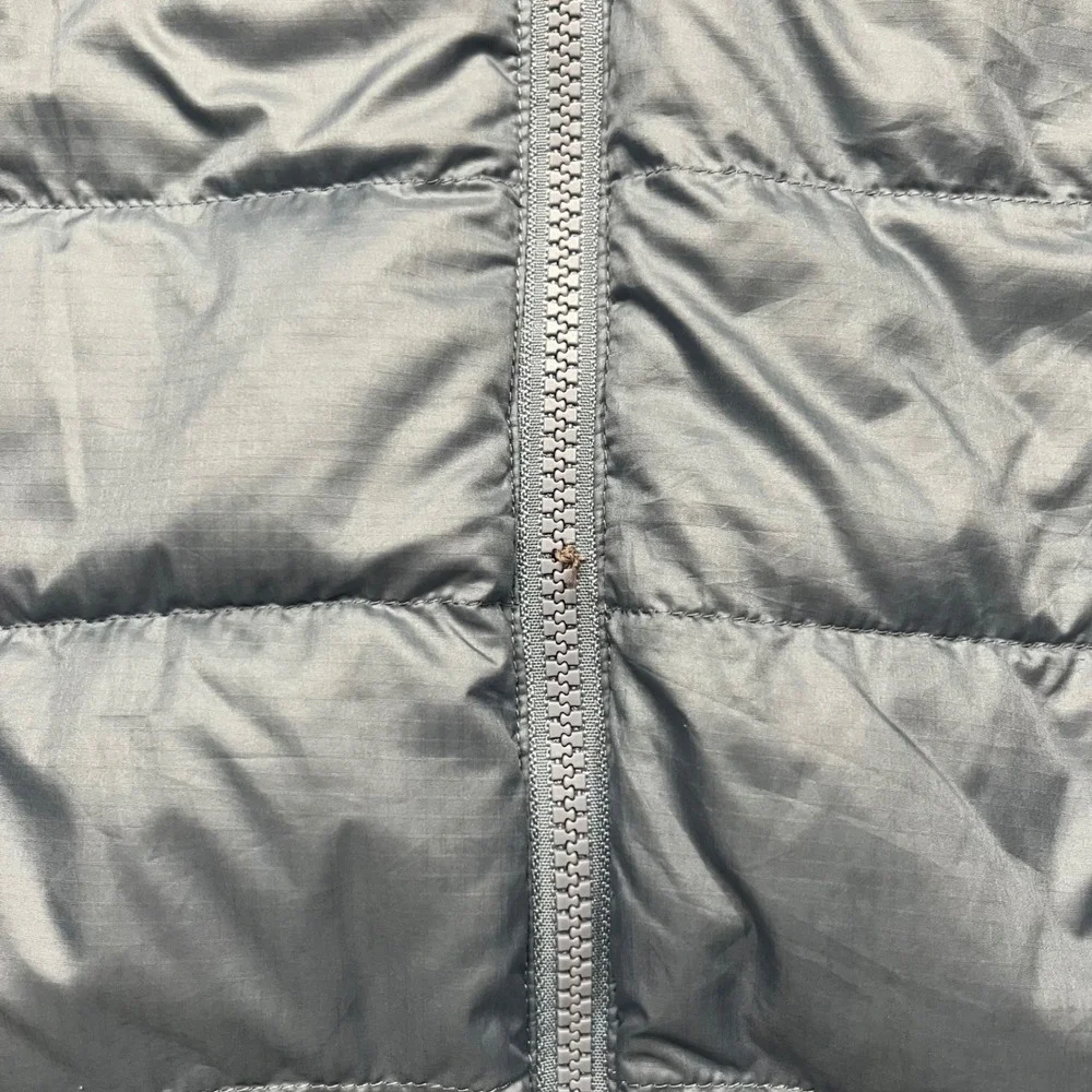 Quince Womens Lightweight Hooded Puffer Jacket Light Blue XS Quilted Coat